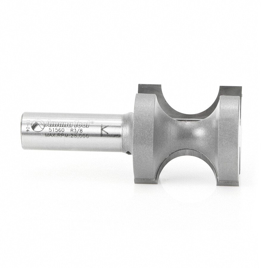 Amana 51560 Bull Nose 1-1/4" Diameter 1/2" Shank Router Bit - 2