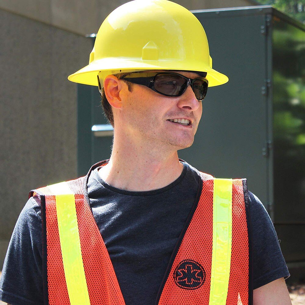 American Allsafe 3016313 (21303) S&W Elite Black/Smoke Anti-fog Safety Glasses - 5