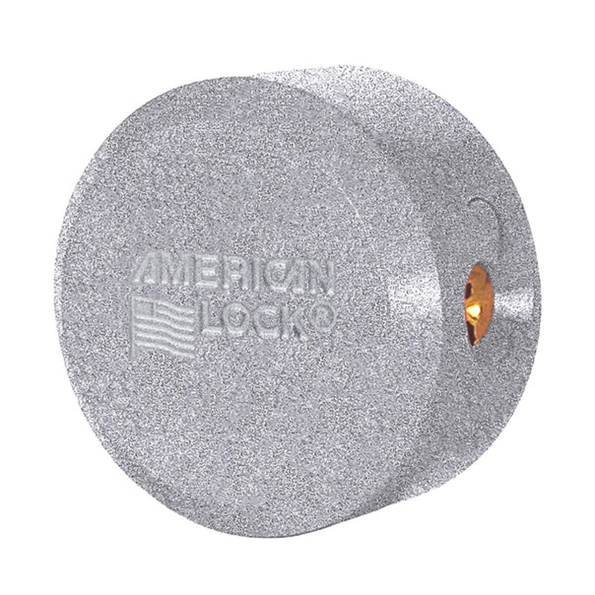 American Lock A2010KAW7000401K296 Silver Chrome Plated Steel Hidden Shackle Keyed Padlock