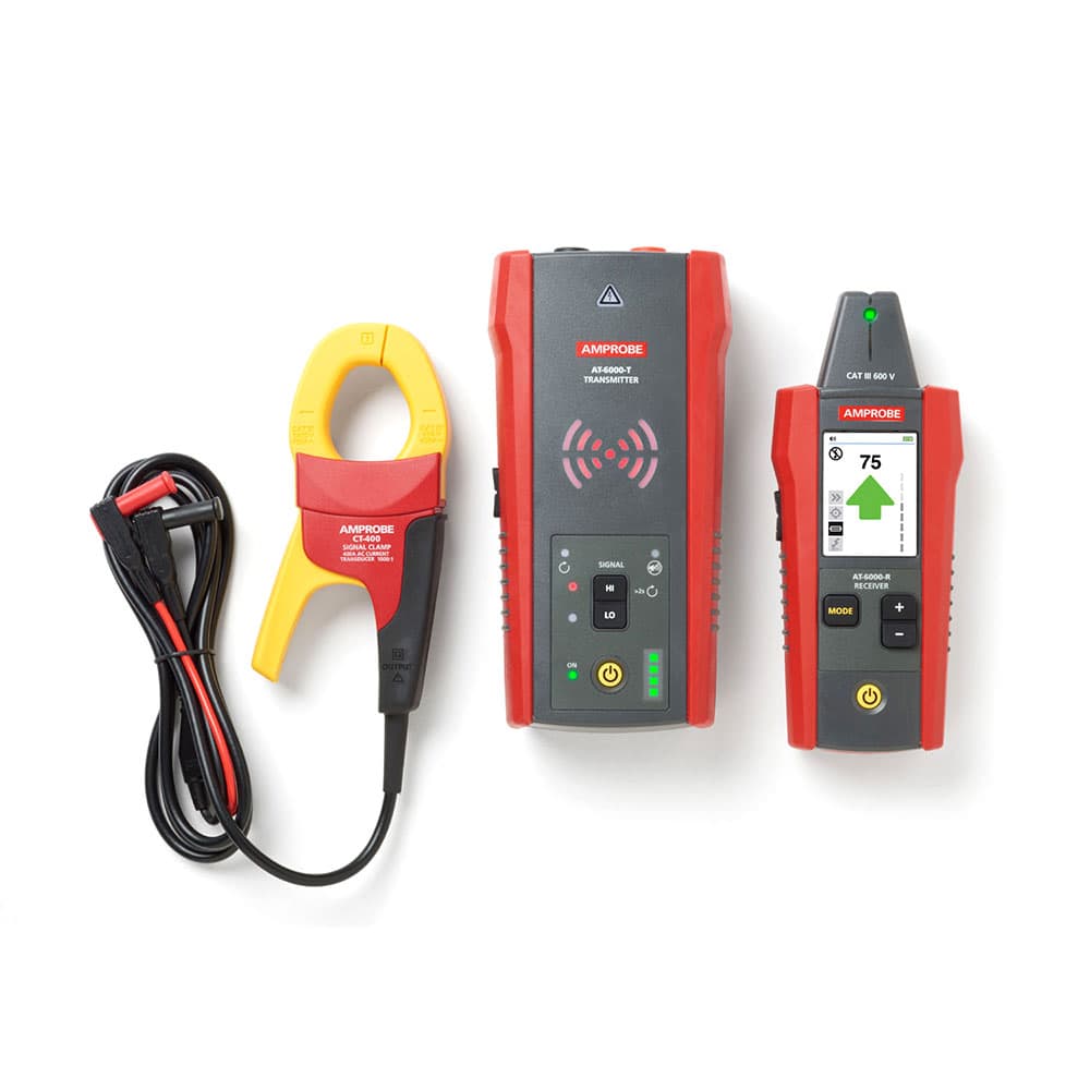 Amprobe 4867996 AT-6030 Advanced Wire Tracer Kit with CT-400 Signal Clamp - 3