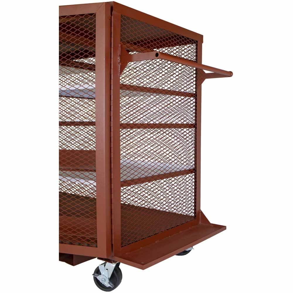 JOBOX 1-400990 65" Mesh Cabinet - 4