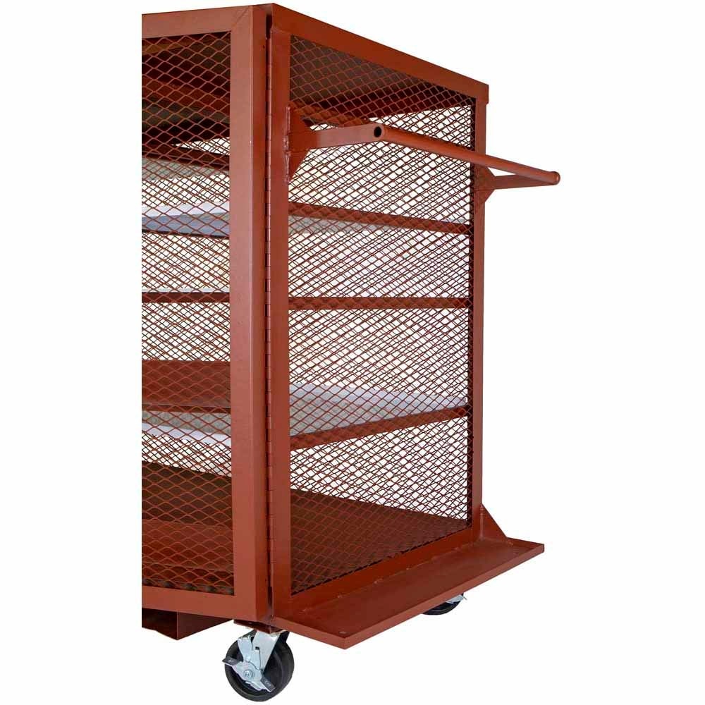 JOBOX 1-400990 65" Mesh Cabinet - 4