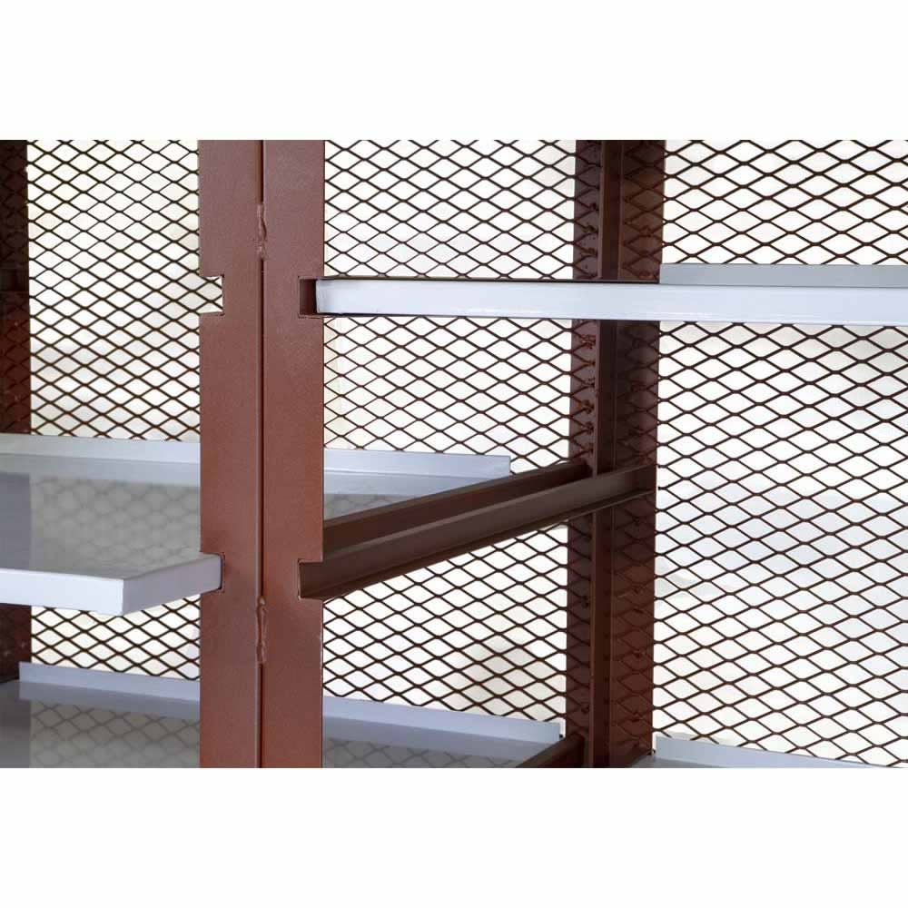 JOBOX 1-400990 65" Mesh Cabinet - 5