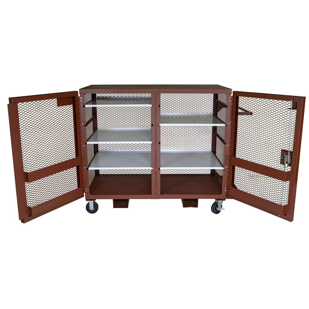 JOBOX 1-400990 65" Mesh Cabinet - 10