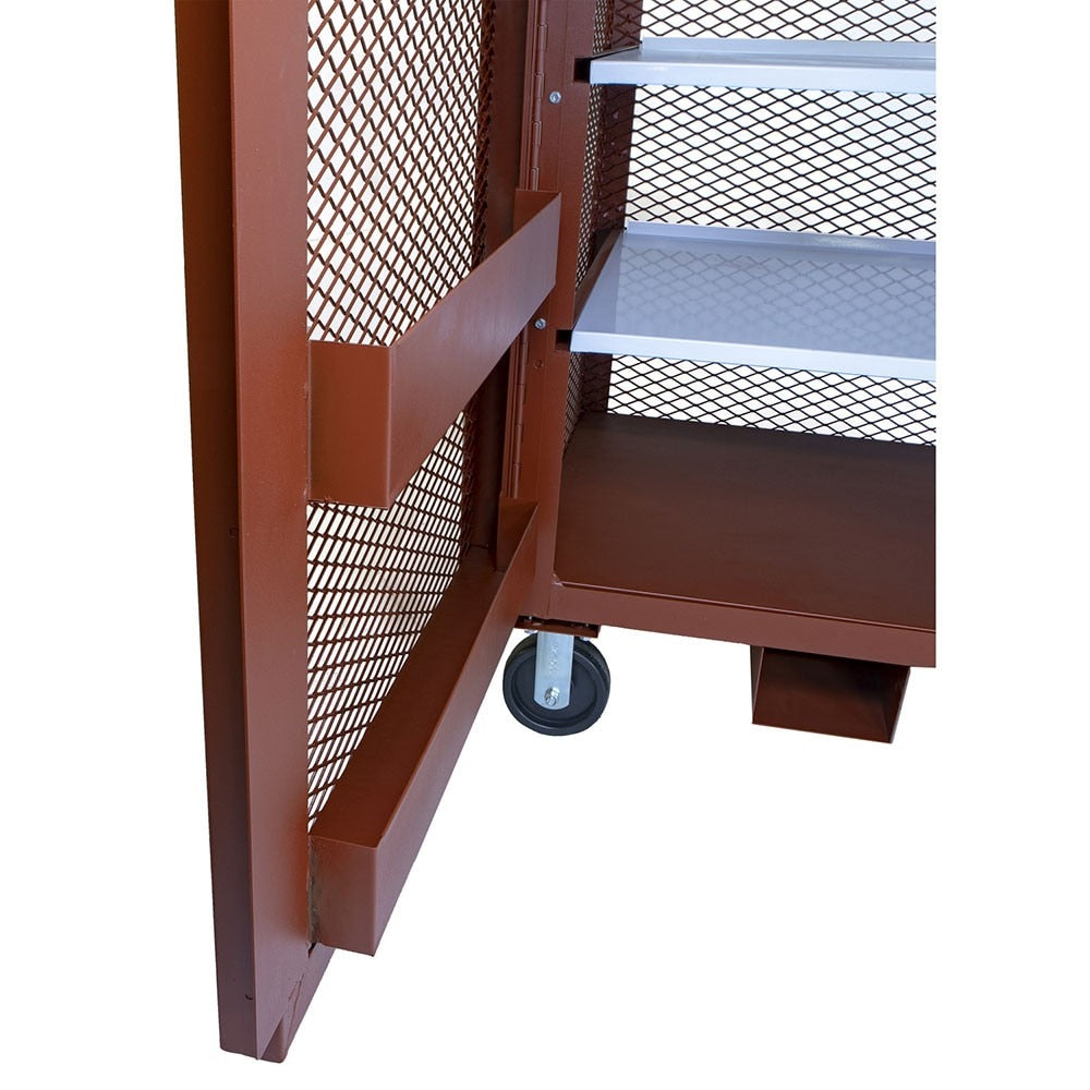 JOBOX 1-401990 49" Mesh Cabinet - 15