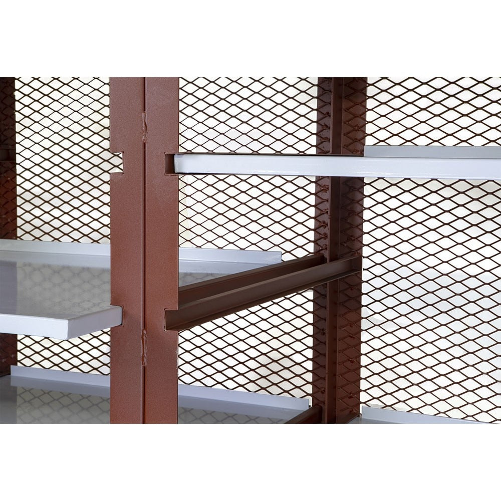 JOBOX 1-401990 49" Mesh Cabinet - 5