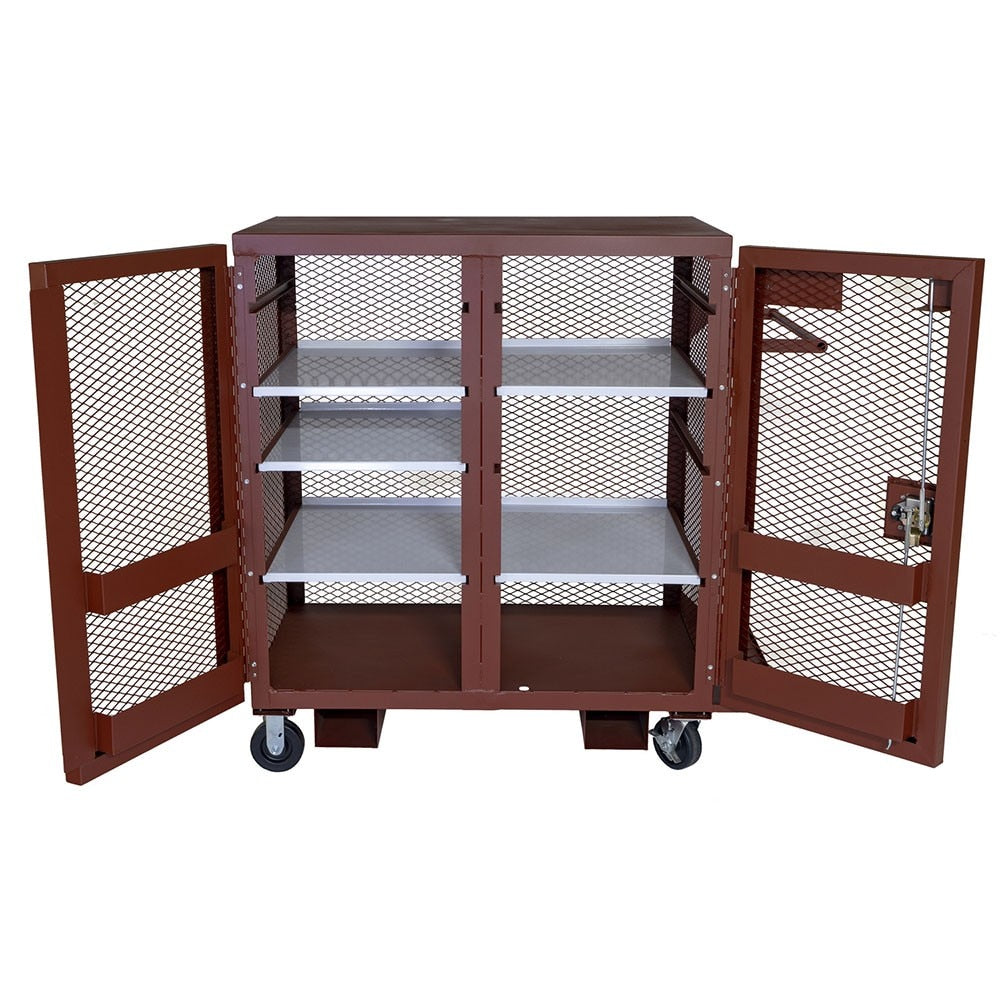 JOBOX 1-401990 49" Mesh Cabinet - 10