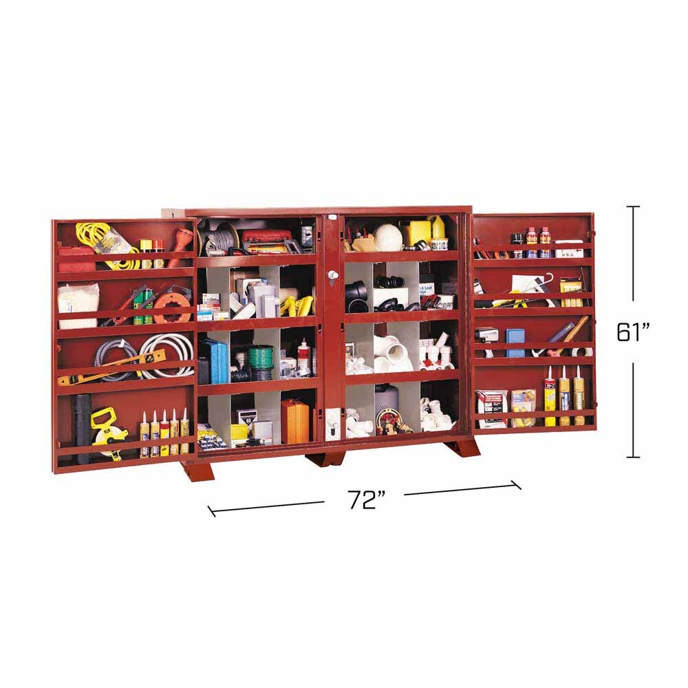 Crescent Jobox 1-693990 24" Deep Extra Heavy-Duty Bin Cabinet - 2