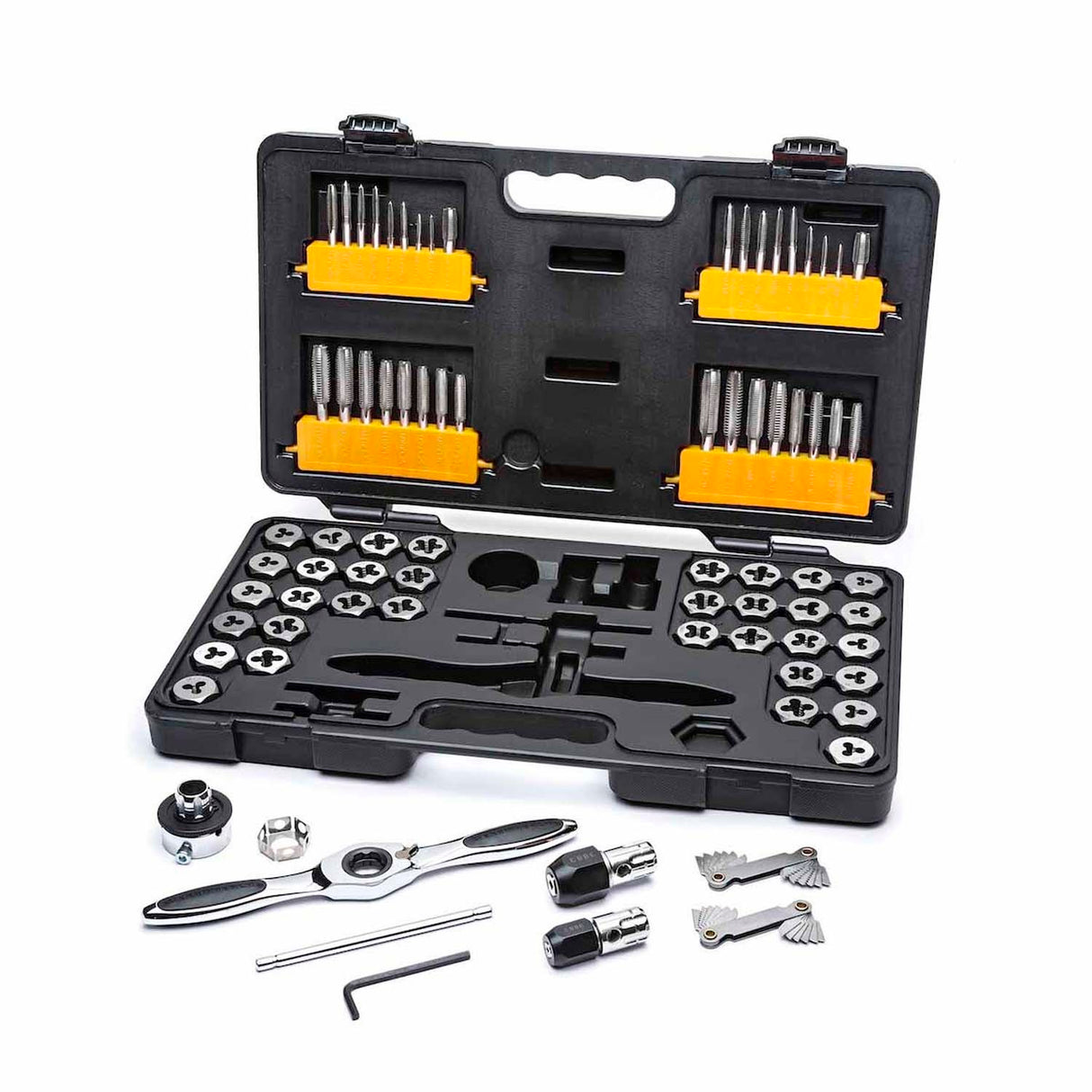 GearWrench 3887 77 Pc. SAE/Metric Ratcheting Tap and Die Set