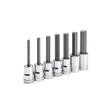 GearWrench 82546 7 Pc. 3/8" Drive Mid Length Hex Bit Metric Socket Set