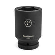 GearWrench 84273 1" Drive 6 Point Deep Impact SAE Socket 2-9/16" for Heavy-Duty Fastening