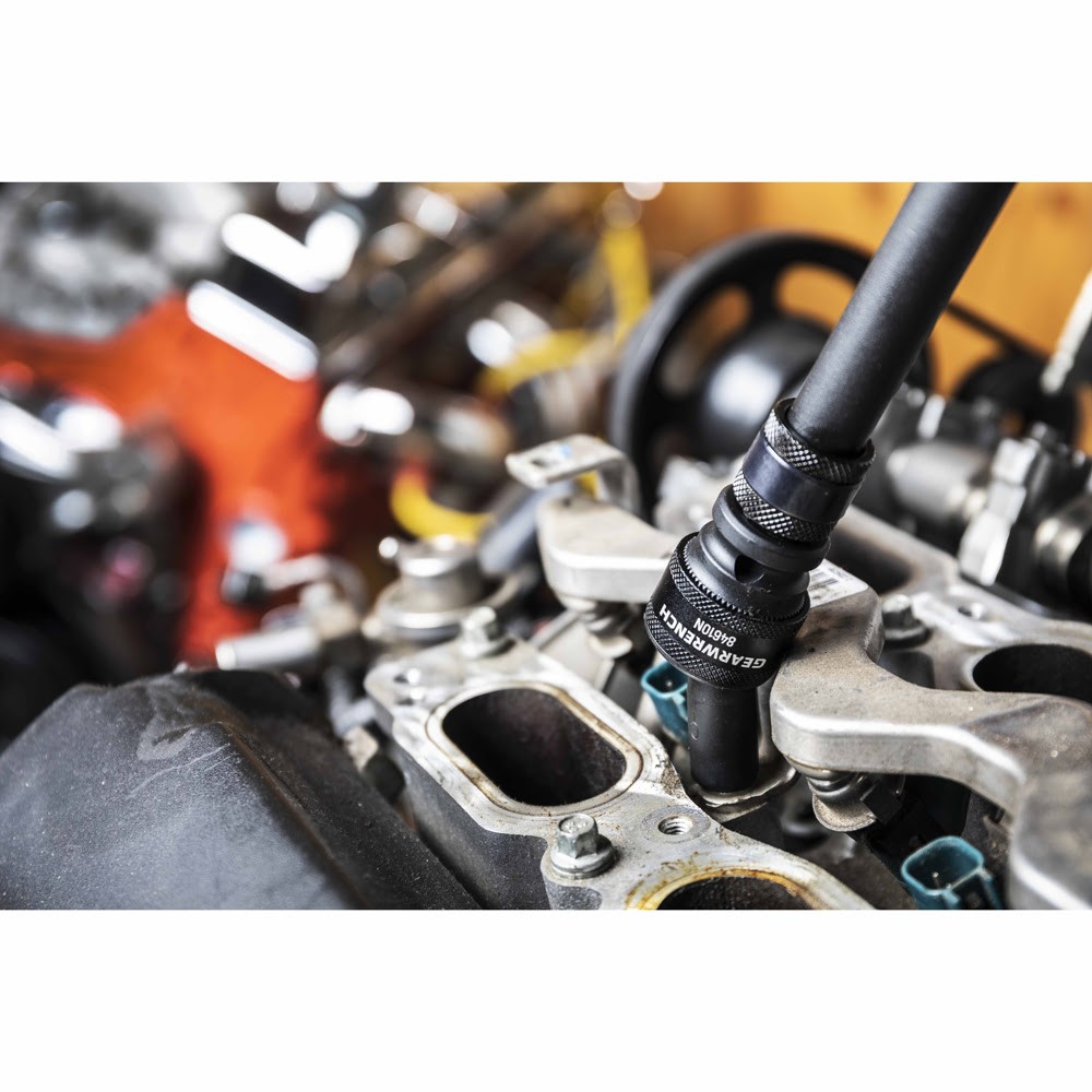 GearWrench 84939N 15 Pc. 1/2" Drive 6 Point Standard Universal Impact Metric Socket Set - 6