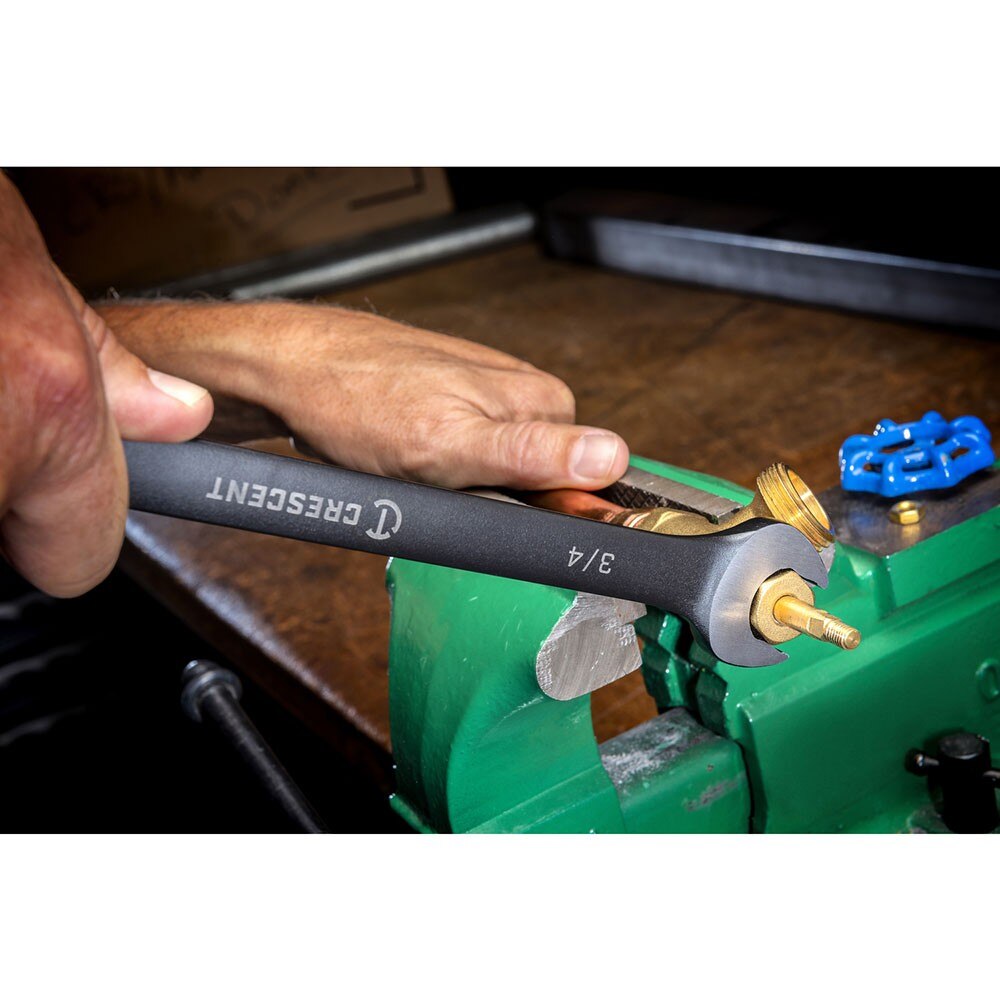 Crescent CCWS9BS 9pc X10 12 Point Long Pattern Combination SAE Wrench Set - 4