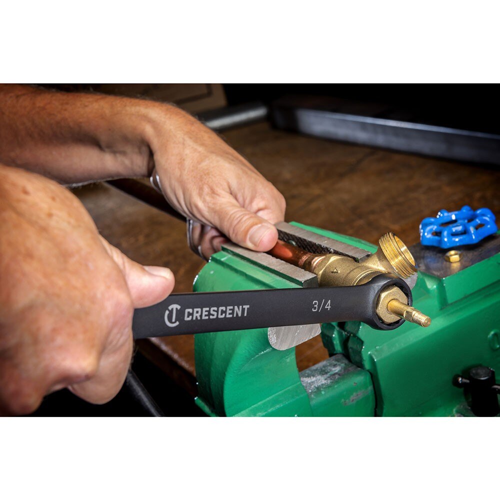 Crescent CCWS9BS 9pc X10 12 Point Long Pattern Combination SAE Wrench Set - 5