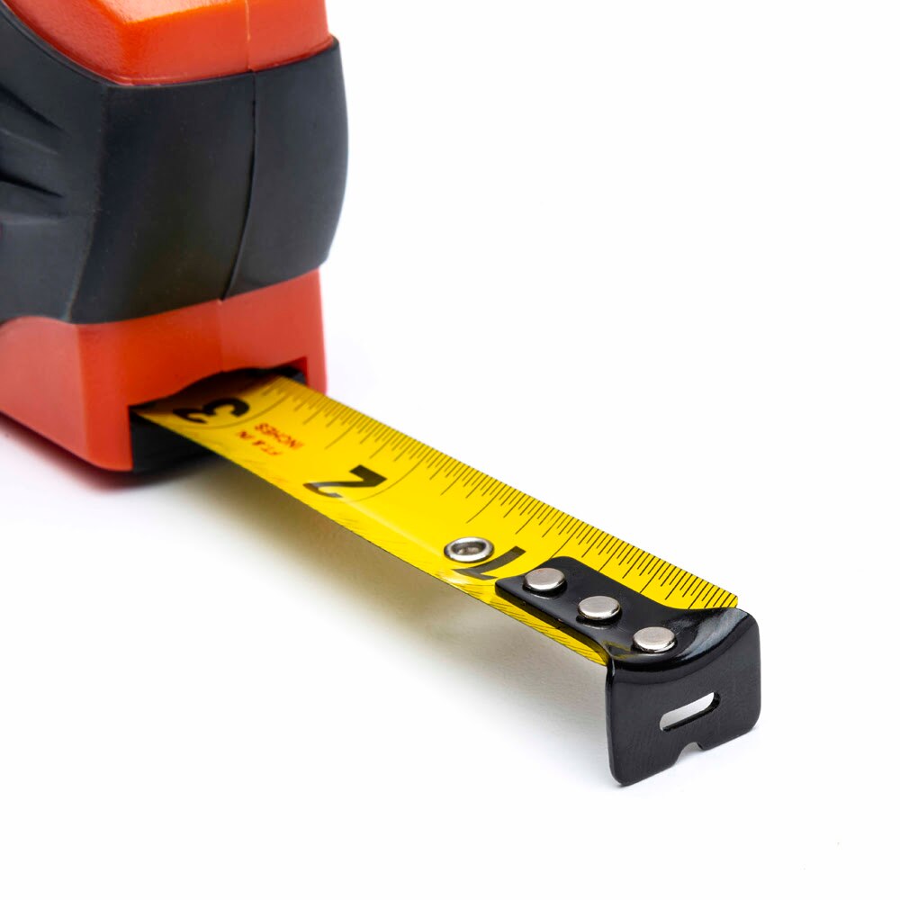 Crescent Lufkin PHV1316N 3/4" x 16' P1000 Series Hi-Viz Orange Yellow Clad A2 Blade Power Return Tape Measure - 2