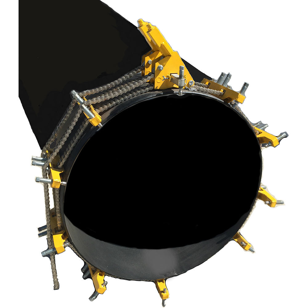 B&B Pipe Tools 1245 10" - 54" Double Chain Clamp Stainless