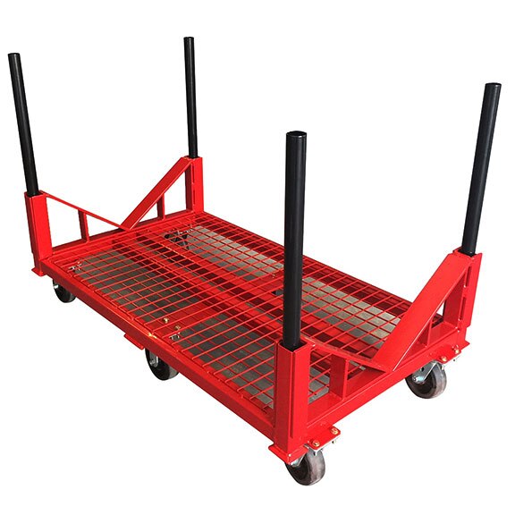 B&B Pipe Tools 2015 Pipe Transport Cart w/V-Attachment