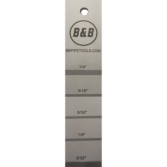 B&B Pipe Tools 2132 Stepped Pipe Wedge - Large