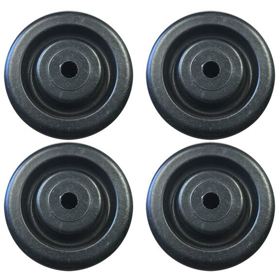 B&B Pipe Tools 3503 Rubber Wheels Kit (4 Wheels) w/Nuts And Bolts