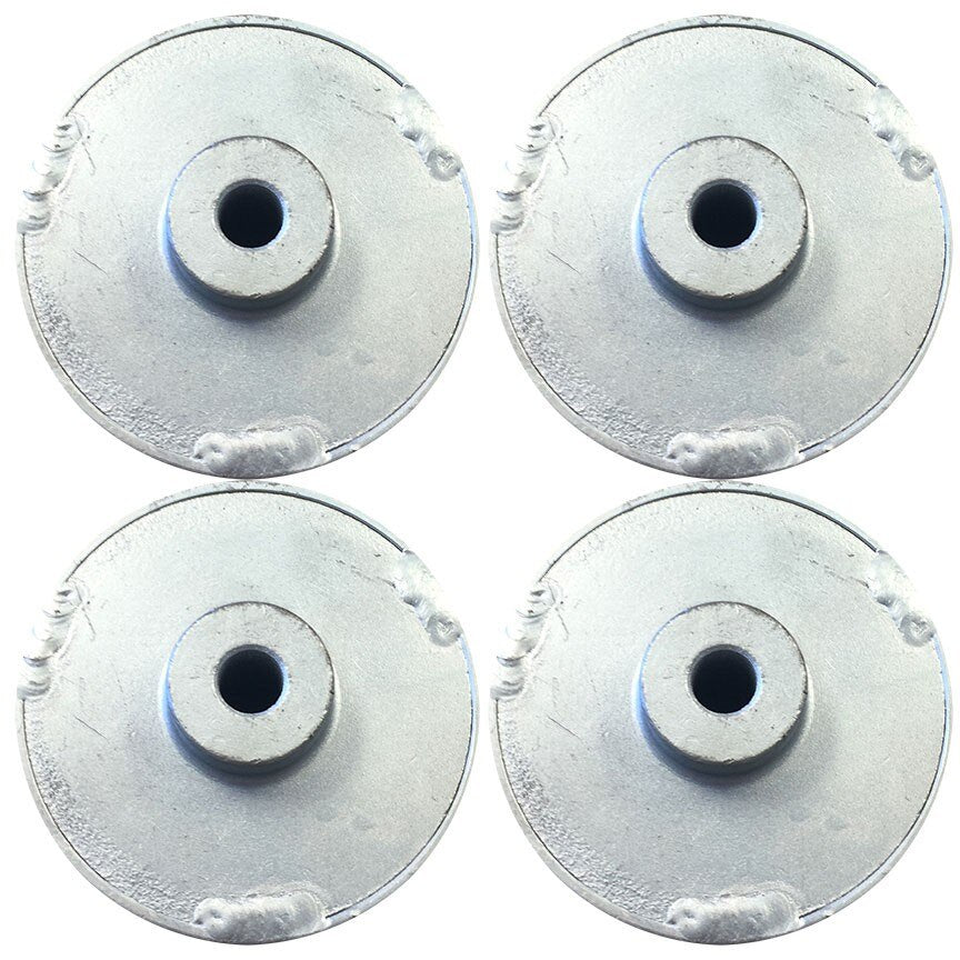 B&B Pipe Tools 3508 Stainless Steel Wheels Kit (4 Wheels) w/ Nut And Bolts