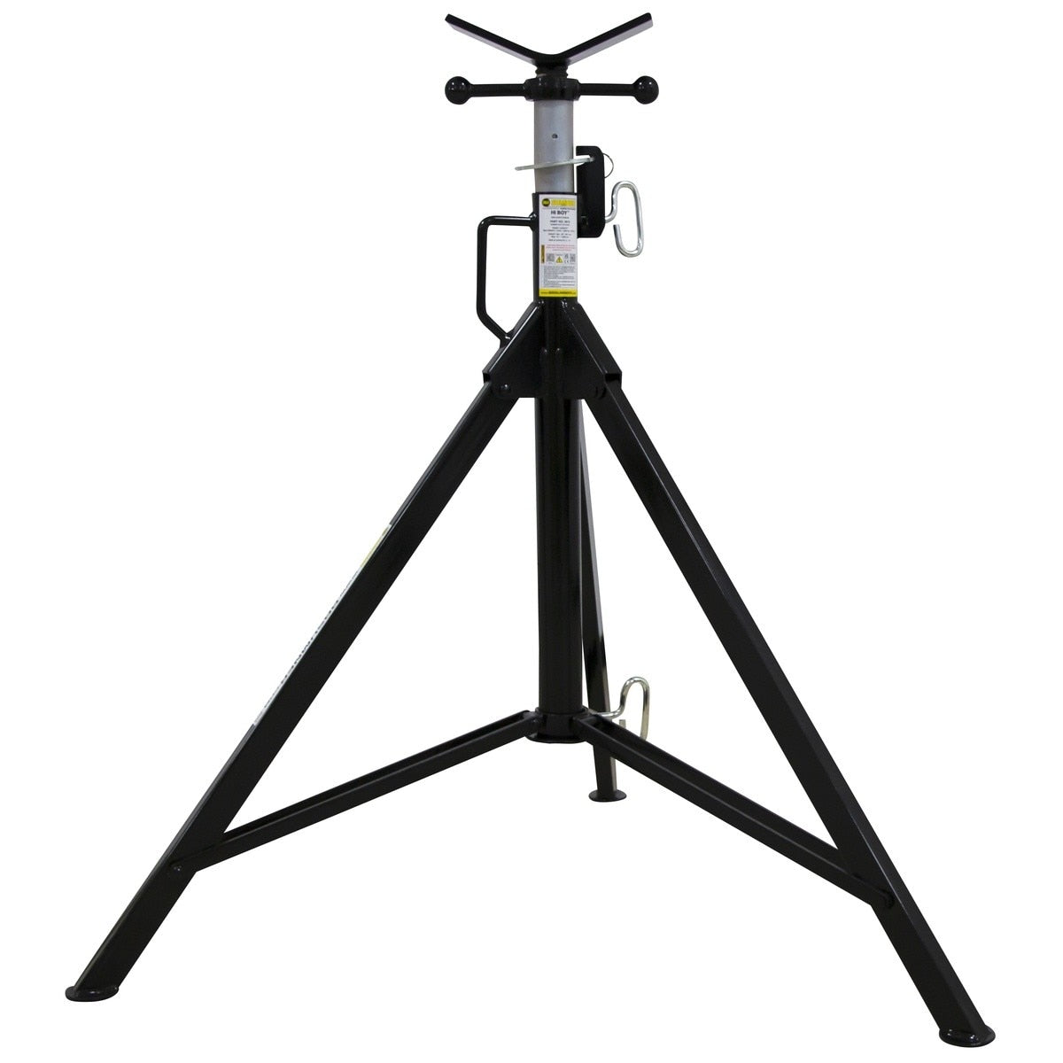 BB Sumner 3610 Hi Boy Jack with V-Head Adjustable 39-72 in 1000 lb Capacity - 2