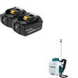 Makita BL1850B-2 18V 5.0Ah Battery, 2 Pack Kit W/ FREE XSU01Z 2.6 Gal Sprayer