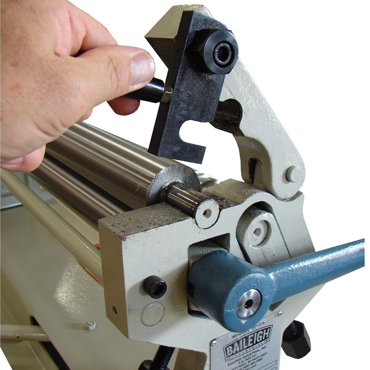 Baileigh Industrial BA9-1007297 Manual Slip Roll Machine SR-2420M - 7