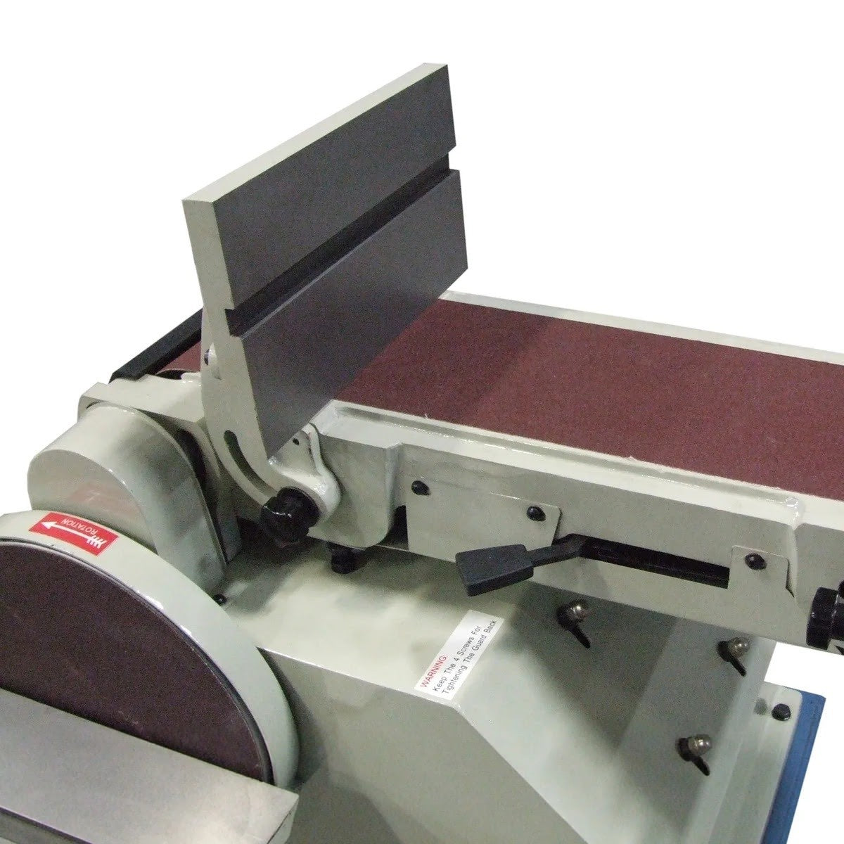 Baileigh Industrial BA9-1230715 DBG-106-V2 6" x 48" Belt and 10" Disc Combination Grinder 115V - 5