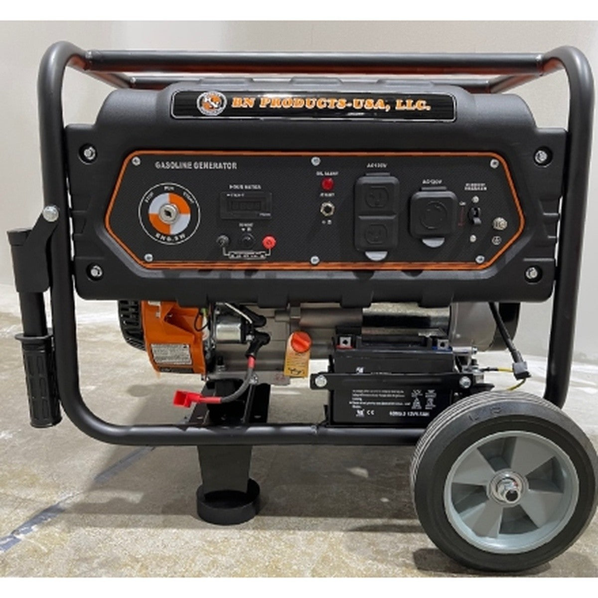 Benner-Nawman BNG7500 7500W Rated Gasoline Generator with Electric Start CARB Certified - 2