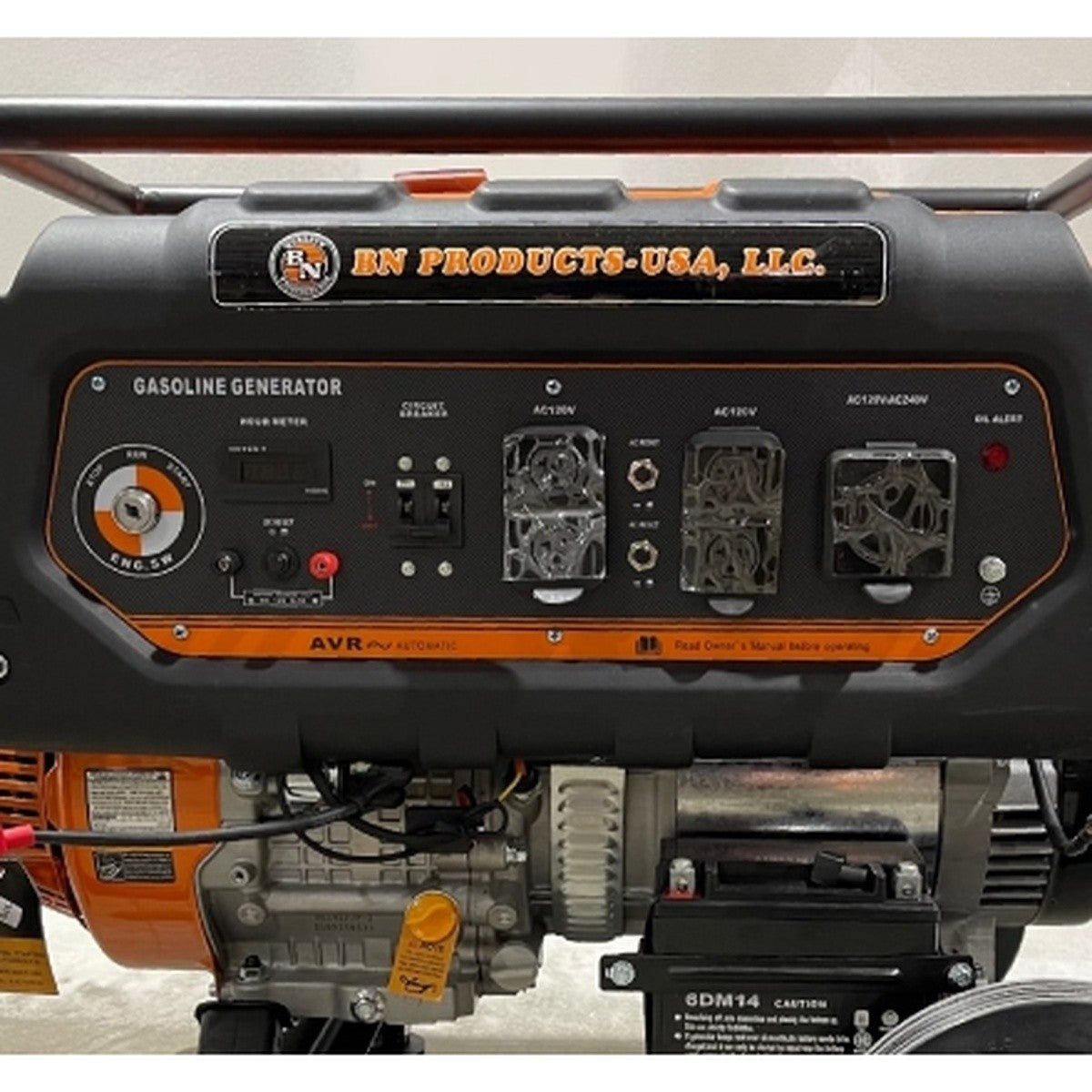 Benner-Nawman BNG9000 9000W Gasoline Generator with Electric Start, CARB Certified - 3