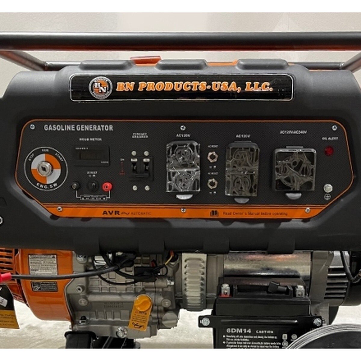 Benner-Nawman BNG9000 9000W Gasoline Generator with Electric Start, CARB Certified - 3