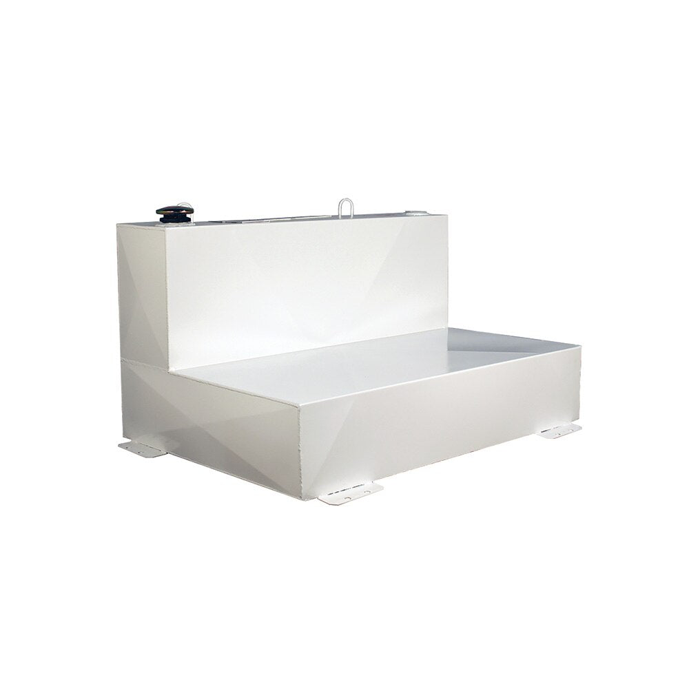 Better Built 29224162 75 Gallon "L" Transfer Tank, Steel, White