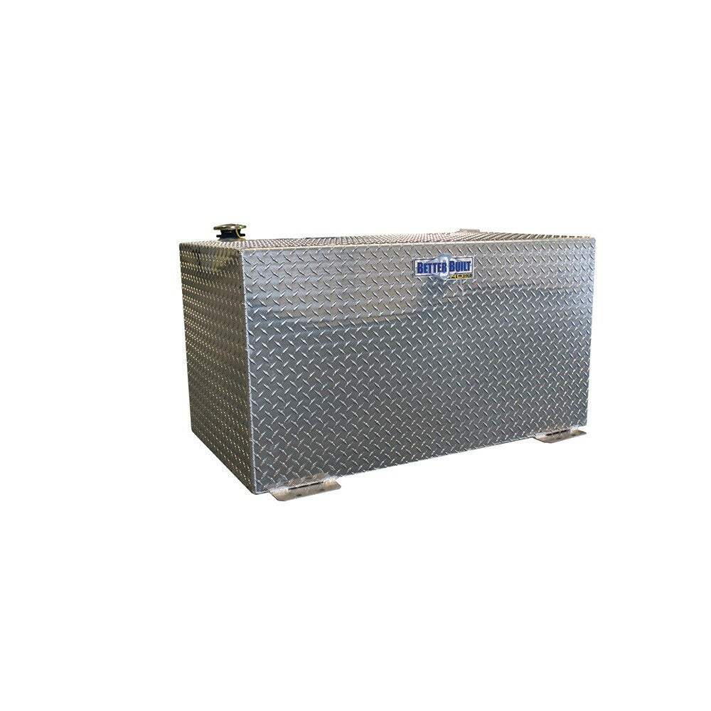Better Built 37024151 100 Gallon Rectangle Transfer Tank, Aluminum, Brite