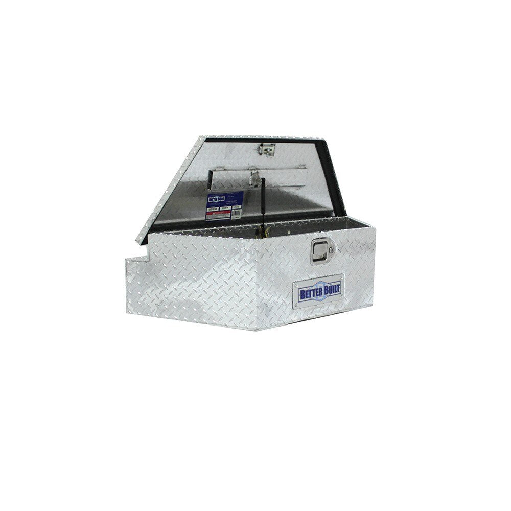 Better Built 66010148 Crown Utility Trailer Tongue Tool Box, "V" Shaped,Wide,Brite - 2