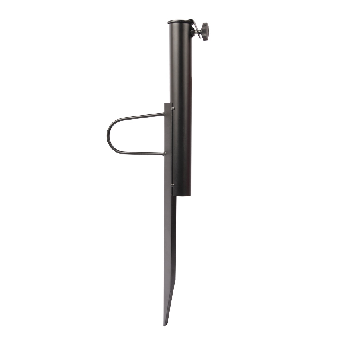 Black Stallion UB25 25" Universal Umbrella Ground Spike with 11" Below Ground Spike for UB100 and UB200 Umbrellas
