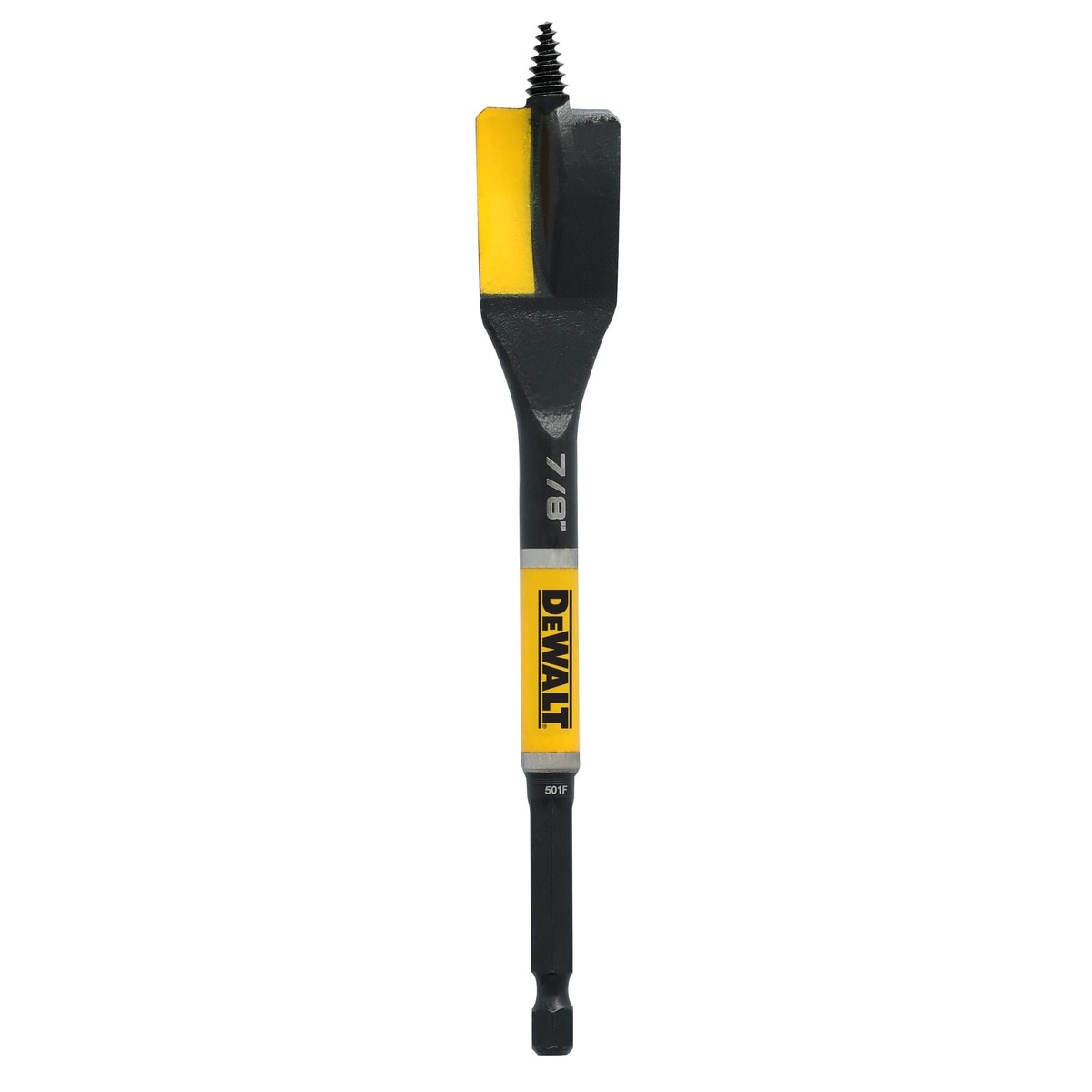 DeWalt DWAWDNS14 7/8" x 6" ELITE Nail Cutting Spade Bit with 1/4" Hex Shank
