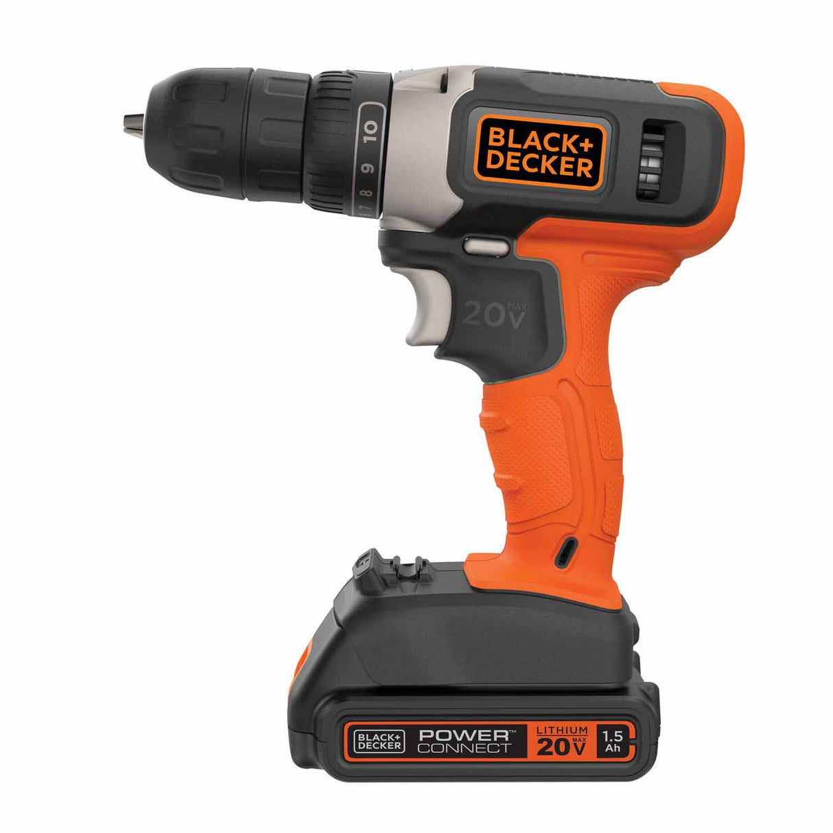 Black & Decker BCD702C1 20V MAX Cordless Drill (BCD702C1) - 2
