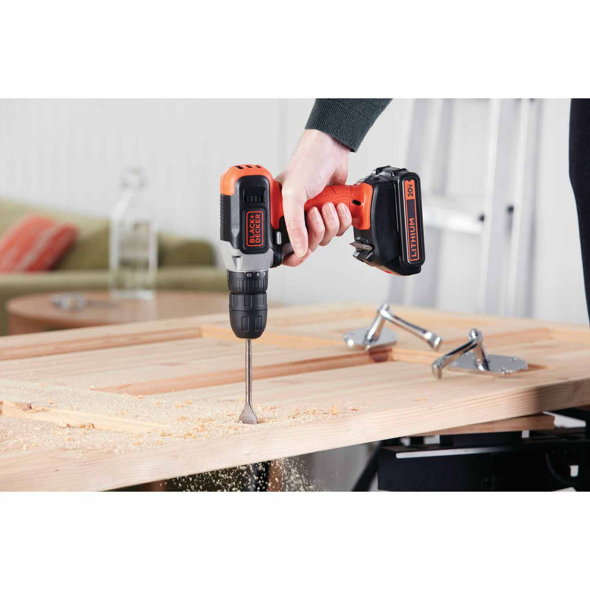 Black & Decker BCD702C1 20V MAX Cordless Drill (BCD702C1) - 13