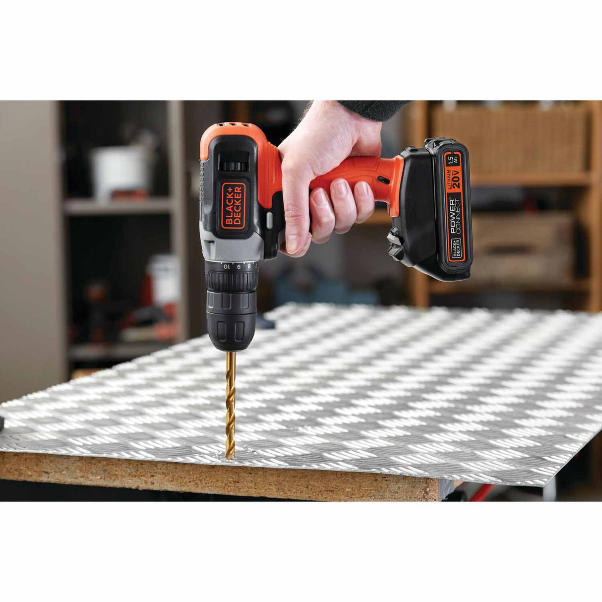 Black & Decker BCD702C1 20V MAX Cordless Drill (BCD702C1) - 15