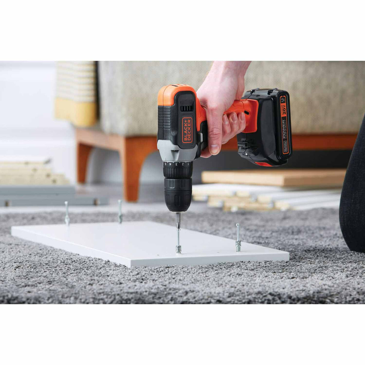 Black & Decker BCD702C1 20V MAX Cordless Drill (BCD702C1) - 17