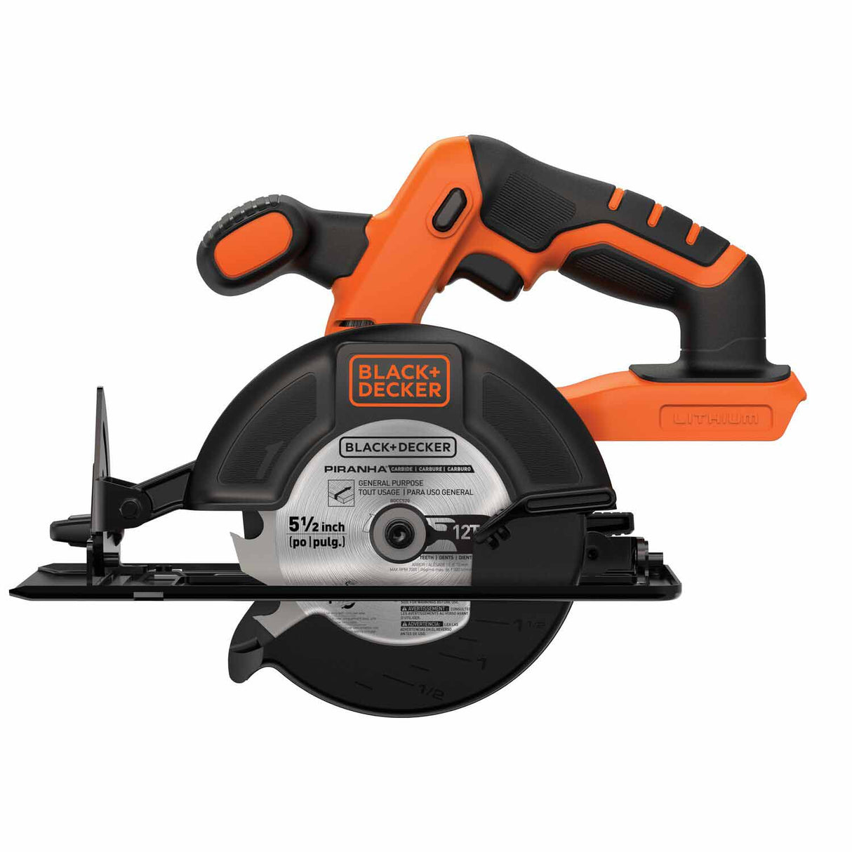 Black & Decker BDCCS20B 20V MAX Lithium Cordless Circular Saw, Bare Tool (BDCCS20B) - 2