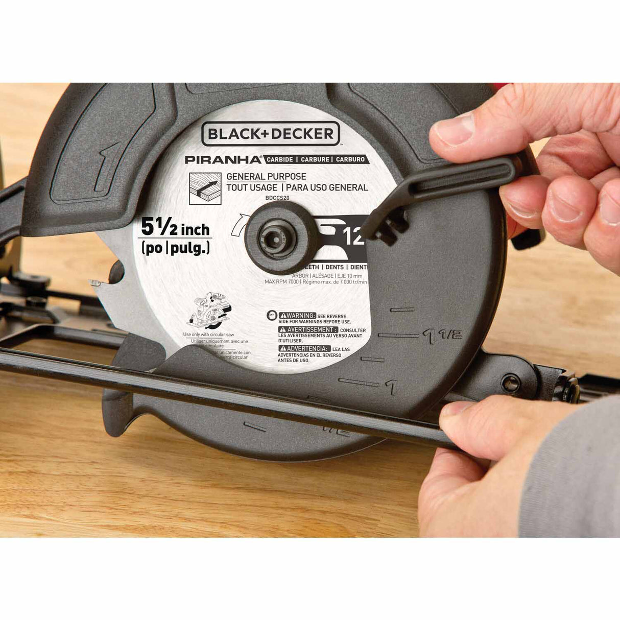 Black & Decker BDCCS20B 20V MAX Lithium Cordless Circular Saw, Bare Tool (BDCCS20B) - 3