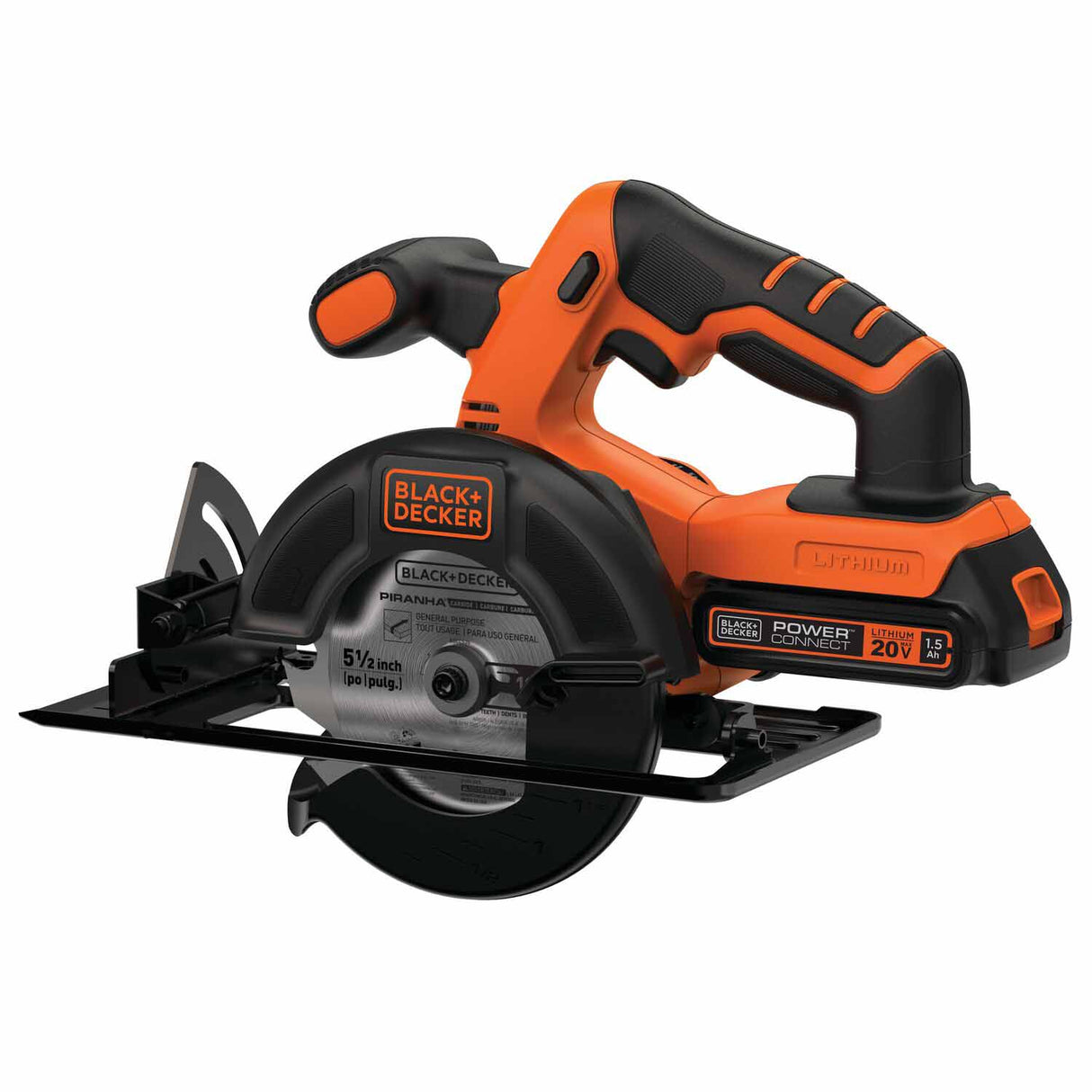 Black & Decker BDCCS20C 20V MAX* Variable Speed Cordless Circular Saw - 3