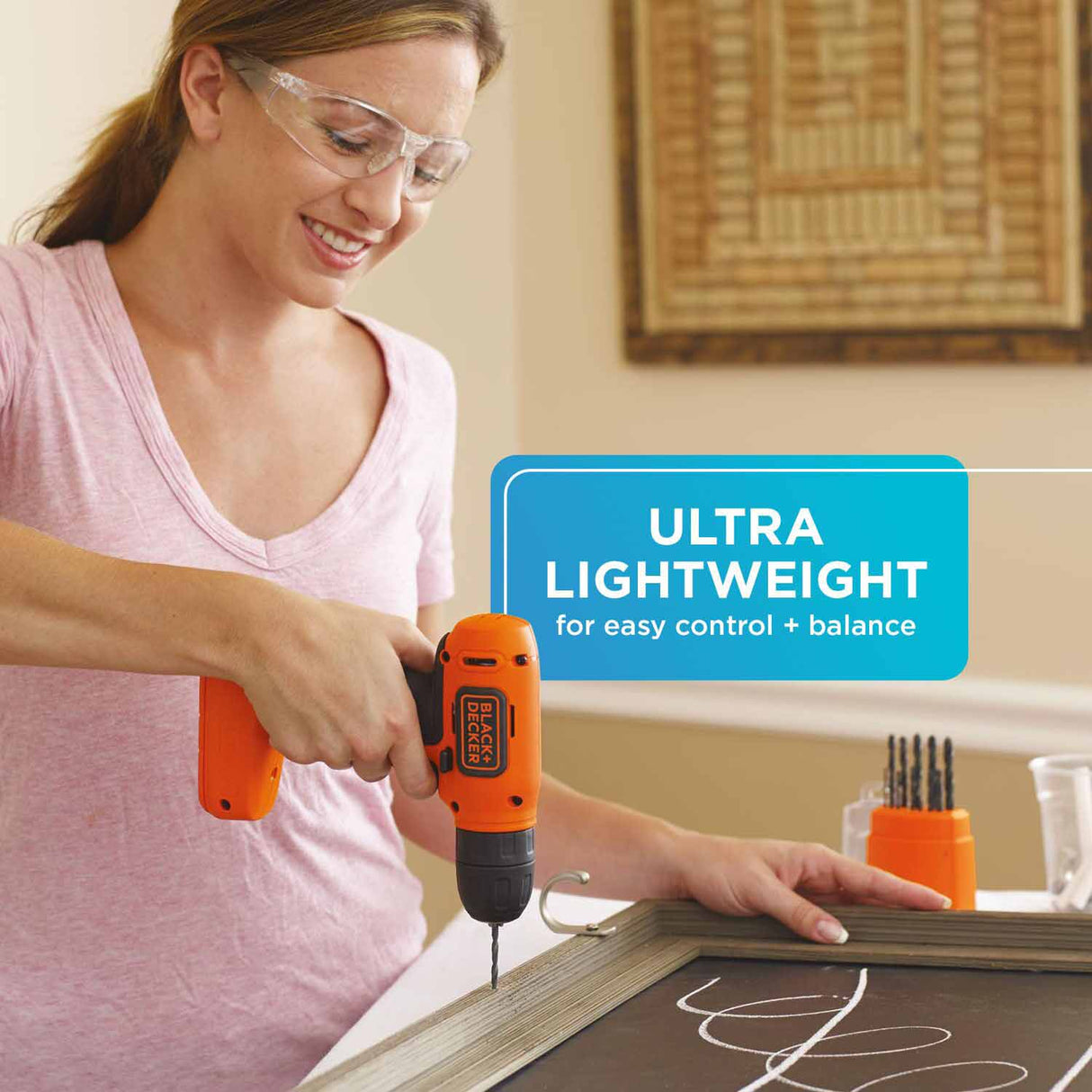 Black & Decker BDCD8C 8-Volt Lithium Ion (Li-ion) 3/8-in Cordless Drill with Battery - 7