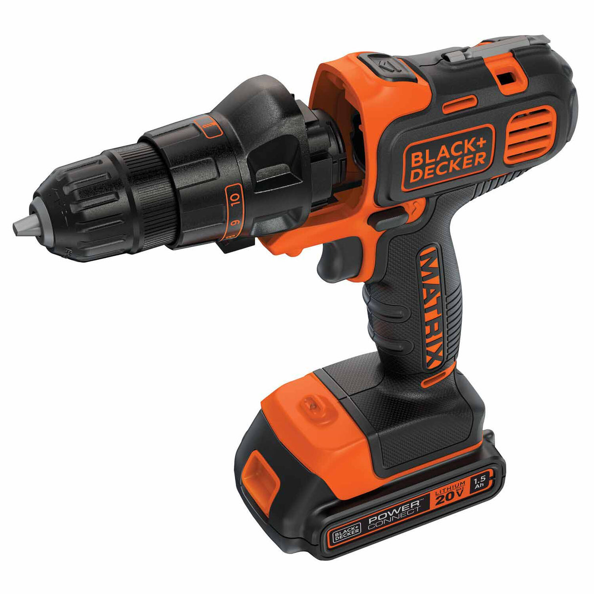 Black & Decker BDCDMT120C 20V MAX Lithium MATRIX Cordless Drill (BDCDMT120C) - 2