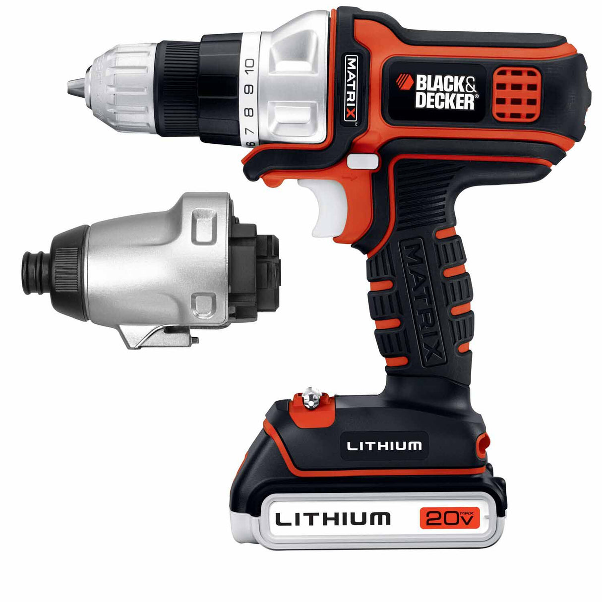Black & Decker BDCDMT120IA BD 20-volt 3/8-in Cordless Drill with Battery