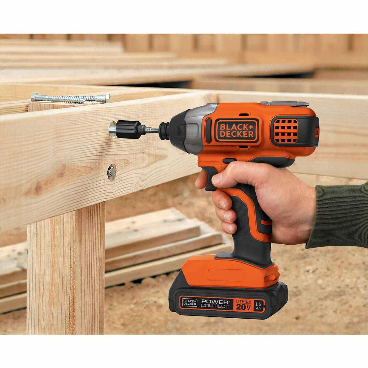 Black & Decker BDCI20B 20V MAX Impact Driver (Bare Tool) - 5