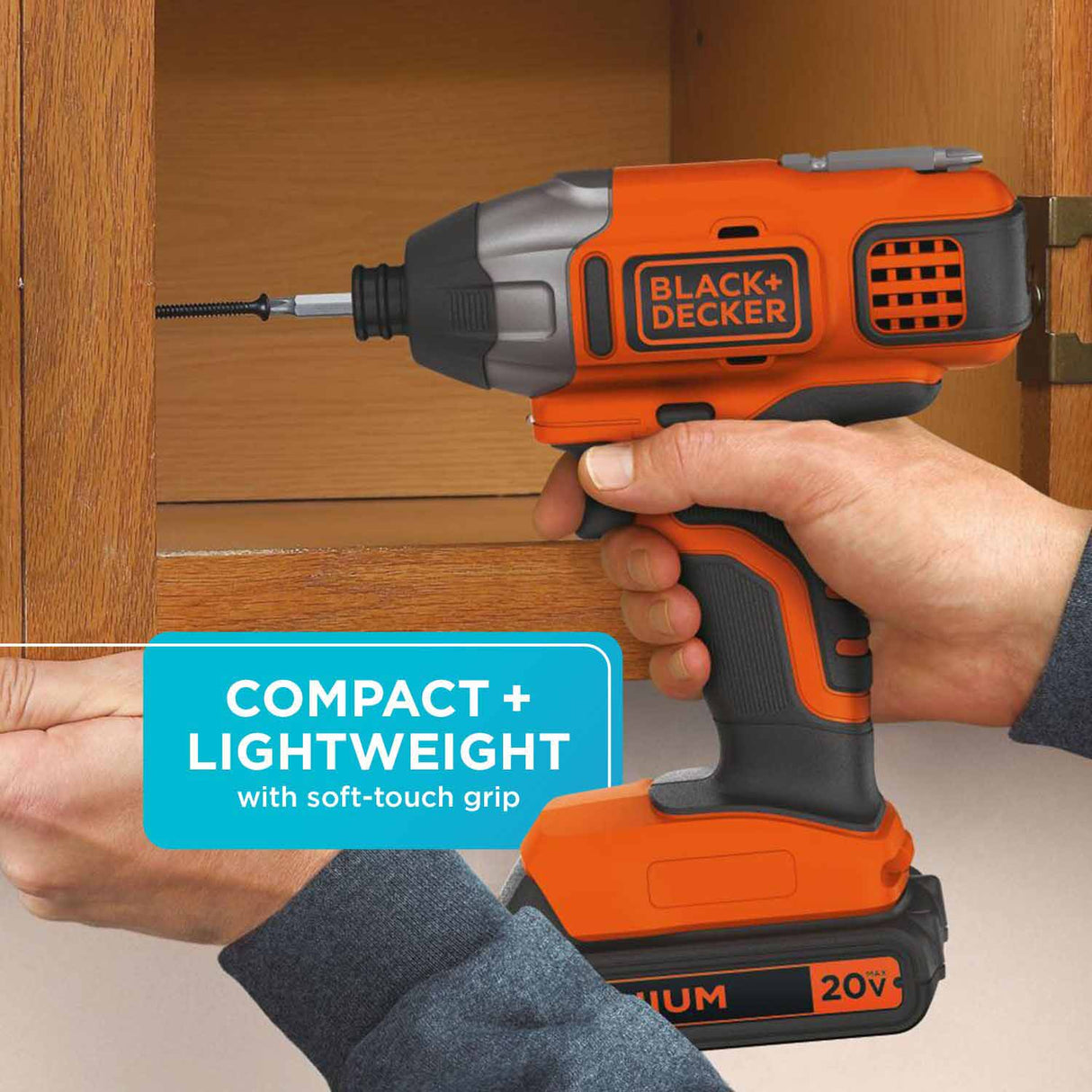 Black & Decker BDCI20C 20V MAX* Lithium Impact Drill (BDCI20C) - 8