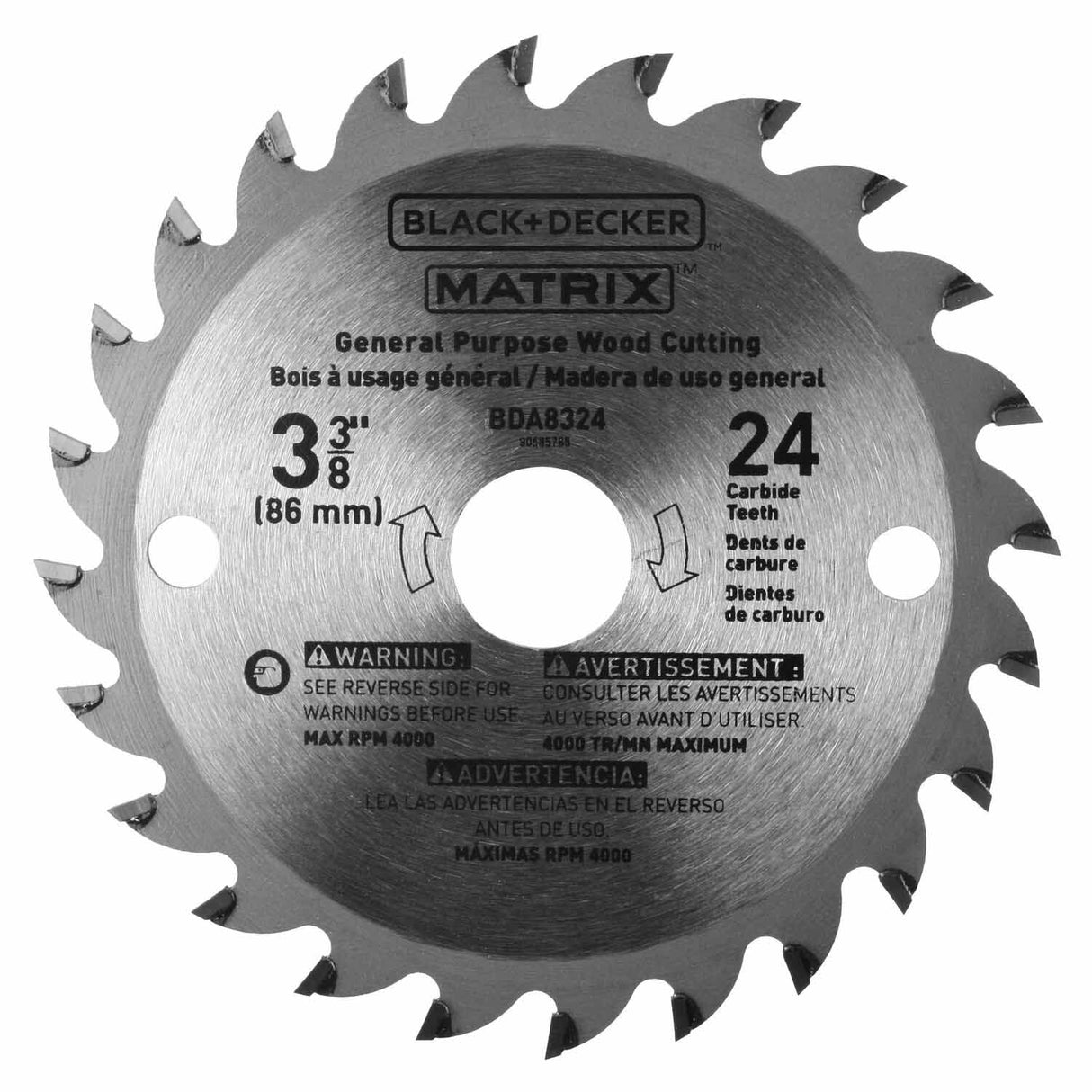 Black & Decker BDCMTTS Matrix Trim Saw Attachment (BDCMTTS) - 4