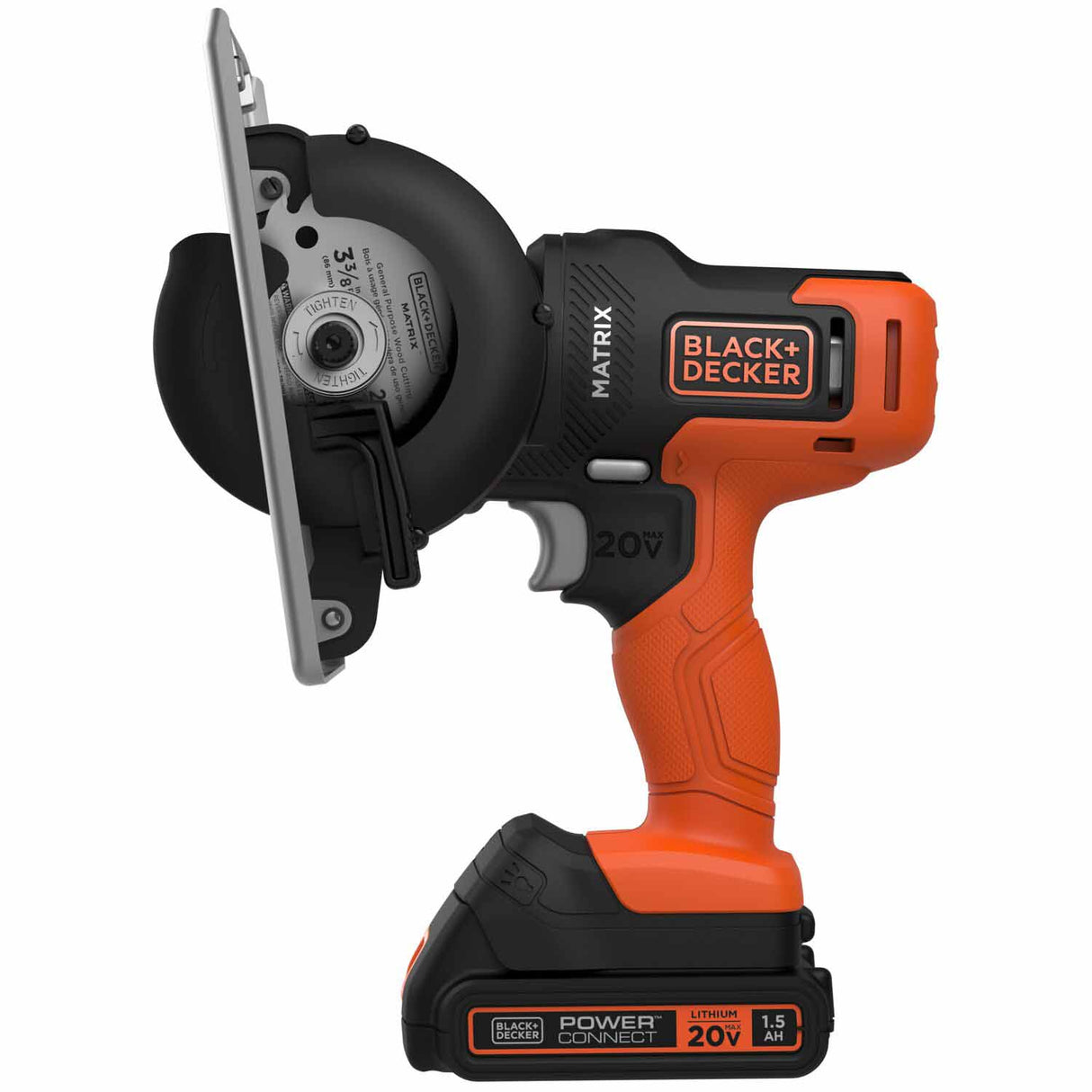 Black & Decker BDCMTTS Matrix Trim Saw Attachment (BDCMTTS) - 8